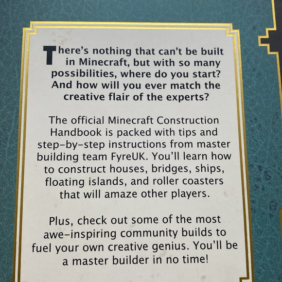 Minecraft Video Game Combat & Construction Handbook Full Color Paperback Books - Picture 6 of 12